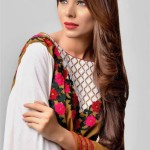 Areeba Saleem Shawl Dresses ZS Textiles 2016