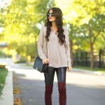 Burgundy Winter Outfits To Try This Season 12