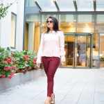 Burgundy fashion trends