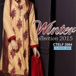 Elegance Winter Collection 2015 Women Shalwar Kameez  5