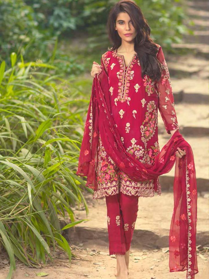 Formal Embroidered Mina Hassan Collection 2016