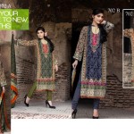 Karandi Winter Shalwar Kameez Ajwa Textiles Collection 2016 3