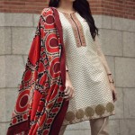 Khaddar Embroidered Nimsay Collection Winter Dresses 2015-16