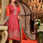 Khaddar Embroidered Winter Shawl Dresses Subhata Collection 2016 8