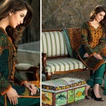 Winter shawl shalwar kameez