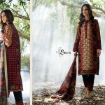 Khaddar Shawl Dress Collection Sabeen Pasha 2016 7