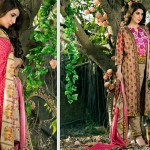 Khaddar Shawl Dress Collection Sabeen Pasha 2016 9