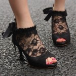 Lace High Heel Shoes To Wear On Parties 3