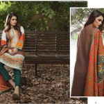 Linen Embroidered Dresses Orient Textile Collection 2016 21