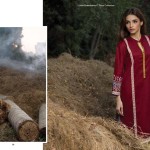 Linen Embroidered Dresses Orient Textile Collection 2016 24