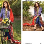 Linen Embroidered Dresses Orient Textile Collection 2016 25