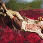 Linen Embroidered Dresses Orient Textile Collection 2016 3