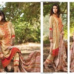 Linen Embroidered Dresses Orient Textile Collection 2016 6