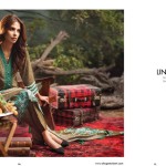 Linen Embroidered Dresses Orient Textile Collection 2016 8