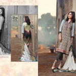 Linen Embroidered Kalyan Dresses ZS Textiles Collection 2016 9