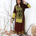 Embroidered printed kurti