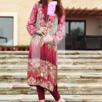 Linen Pret Kurtis New Year Catalog By Nishat Linen 2016 10