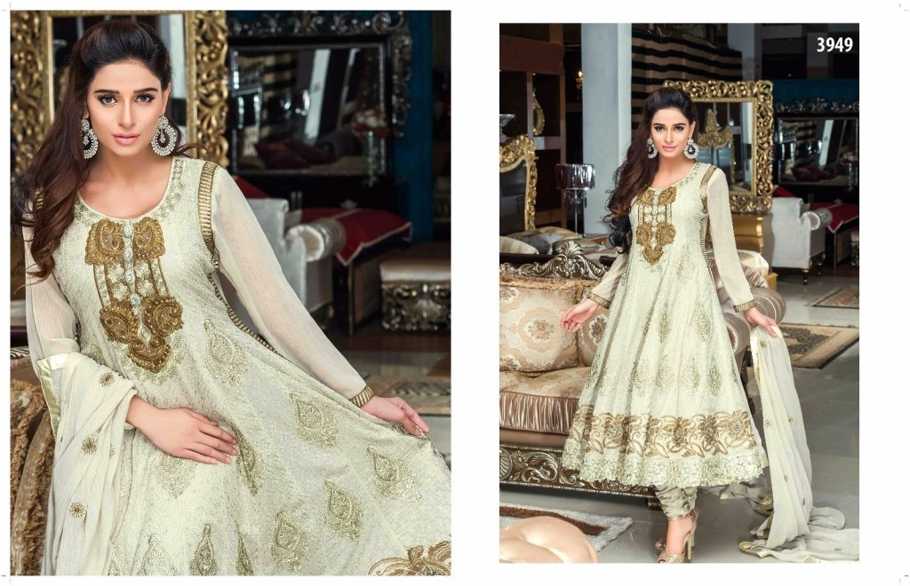 Long Kameez Chiffon Dresses Tawakal Fabrics 2016 5