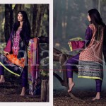 Marina Fabric Embroidered Dresses By Lala Textiles 2015-16 6