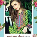 Ready To Wear Silk Embroidered Collection Resham Ghar 2016