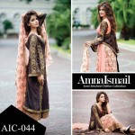 Semi Stitched Chiffon Collection Winter Party Wear 2015-16 4