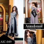 Semi Stitched Chiffon Collection Winter Party Wear 2015-16 9