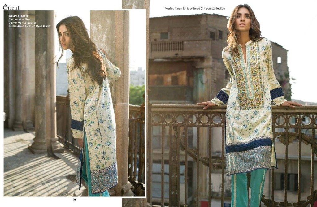 Three Piece Winter Orient Collection 2015-16