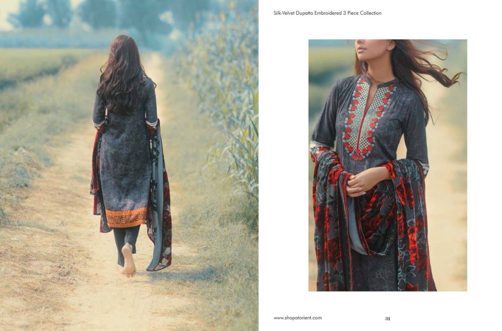 Three Piece Winter Orient Collection 2015-16 5