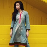 Two Piece Khaddar Pret Collection Nimsay Winter Wear 2015-16