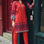 Two Piece Khaddar Pret Collection Nimsay Winter Wear 2015-16 10