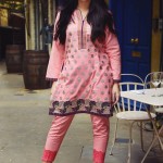 Two Piece Khaddar Pret Collection Nimsay Winter Wear 2015-16 4