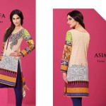 Asim Jofa Summer Tunics Luxury Collection 2016 19