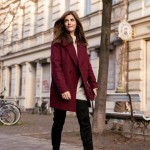 Burgundy Coat Designs Women Should Try This Season