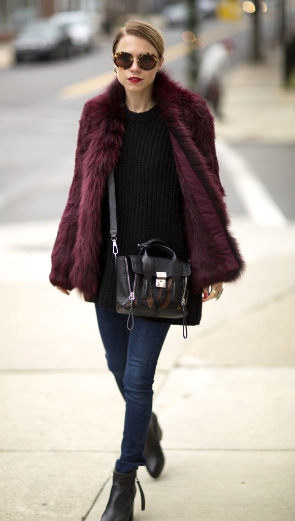 Burgundy coat designs