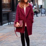 Burgundy Coat Designs Women Should Try This Season 11