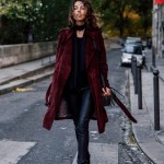 Burgundy Coat Designs Women Should Try This Season 3