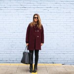 Burgundy Coat Designs Women Should Try This Season 6