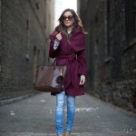 Burgundy Coat Designs Women Should Try This Season 9