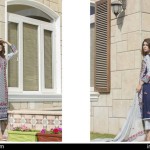 Cambric Embroidered Spring Collection Rujhan Fabrics 2016 2