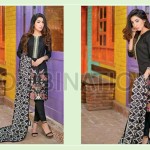 Combination Embroidered Dresses Riaz Arts Collection 2016 3