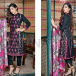 Combination Embroidered Dresses Riaz Arts Collection 2016 6