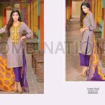 Combination Embroidered Dresses Riaz Arts Collection 2016 7