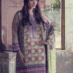 Fancy Embroidered Party Wear Gulaal Collection 2016 7