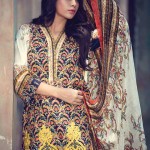 Fancy Embroidered Party Wear Gulaal Collection 2016 8