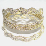 Gold Diamond Bangles Jewelry