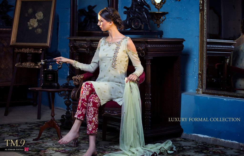 Luxury Formal Wear Tabassum Mughal 2016 Al Zohaib 8