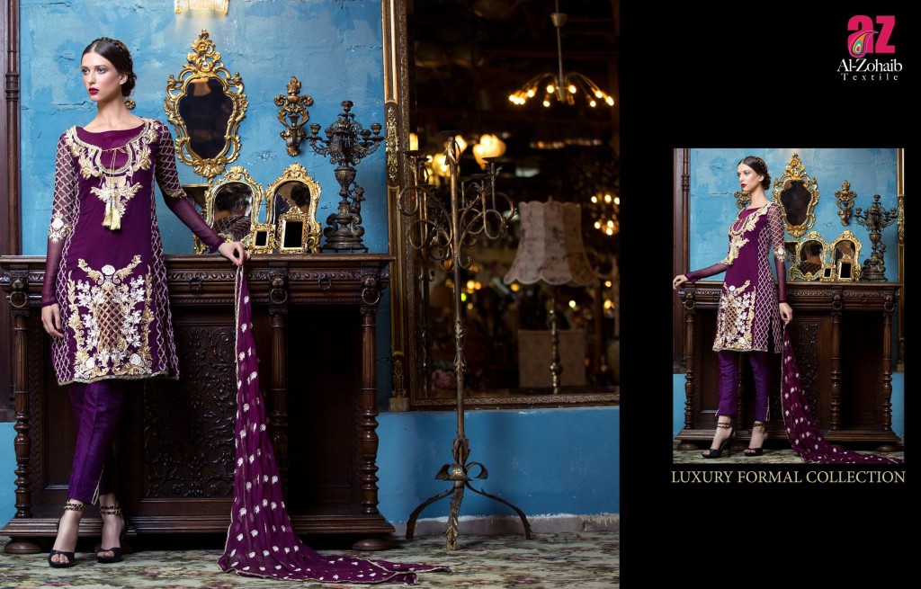 Luxury Formal Wear Tabassum Mughal 2016 Al Zohaib 9