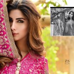 Pure Chiffon Party Wear Dresses ZS Textiles Collection 2016 4