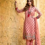 Pure Chiffon Party Wear Dresses ZS Textiles Collection 2016 5