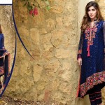 Pure Chiffon Party Wear Dresses ZS Textiles Collection 2016 6